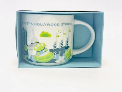 Starbucks DISNEY Hollywood Studios Park You are Here Coffee Global City Mug 14Oz