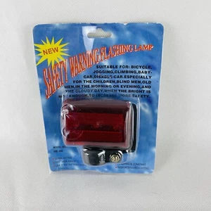 Bike Bicycle Rear Tail Light Night, Safety Warning Flashing Lamp. - Picture 1 of 12