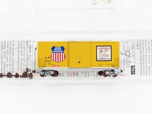 N Scale Micro-Trains MTL #10100040 UP "Automated Rail Way" 40' Box Car #518250 - Picture 1 of 6