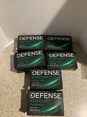 6 Defense Soap Peppermint 4.2Oz - Image 1 of 3