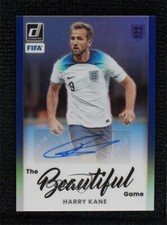 2022-23 Panini Donruss The Beautiful Game Blue Prizm 6/49 Harry Kane #BA-HK Auto