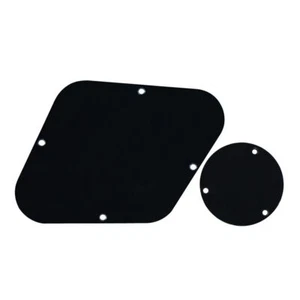Interruptor de placas traseras de guitarra negras de 3 capas y cubierta de cavidad de control para guitarra estilo LP - Imagen 1 de 6