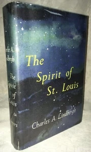 1953 „The Spirit of St. Louis“ Charles Lindbergh Frühausgabe in DJ Ex-Lib - Bild 1 von 12