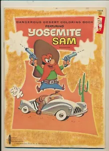 Vintage Dangerous Desert Malbuch mit Yosemite Sam 1963 Looney Tunes - Bild 1 von 11