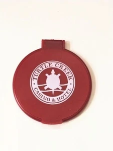 Turtle  Creek Casino Michigan Novelty Tiny Mirror  - Picture 1 of 9