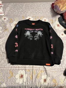 Things by Garrett Watts Small Crewneck Sweatshirt Black Merchandise YouTuber - Picture 1 of 6