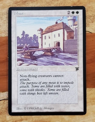 MTG Moat Legends Magic: the Gathering 1994 MP - Image 1 of 4