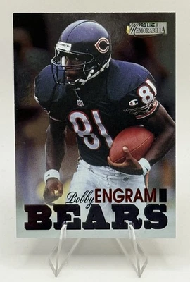 1996 Pro Line II Memorabilia Bobby Engram #51 RC Bears Rookie - Image 1 of 4