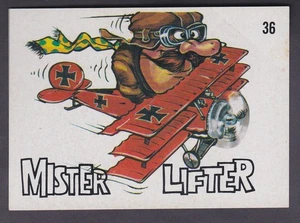 SCANLENS/DONRUSS ODD ROD STICKER,ISSUED 1968,BROWN BACK,NO.36, - Picture 1 of 2