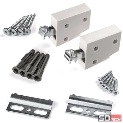 Schrankaufhänger Aufhängeschiene Wandhalterung Set Schrankhalter Schiene 120 kg - Bild 1 von 4