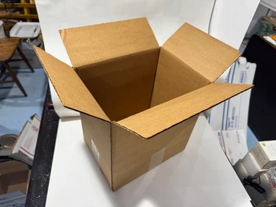 10"x8"x10" Corrugated Cardboard Boxes Shipping Packing Moving 4 Boxes $4 - Image 1 of 4