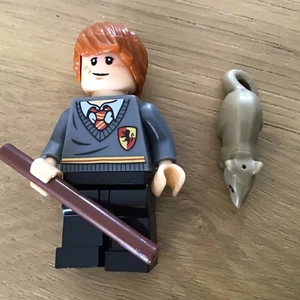 Harry Potter Lego Minifigur Ron Weasley und Biest - Bild 1 von 2