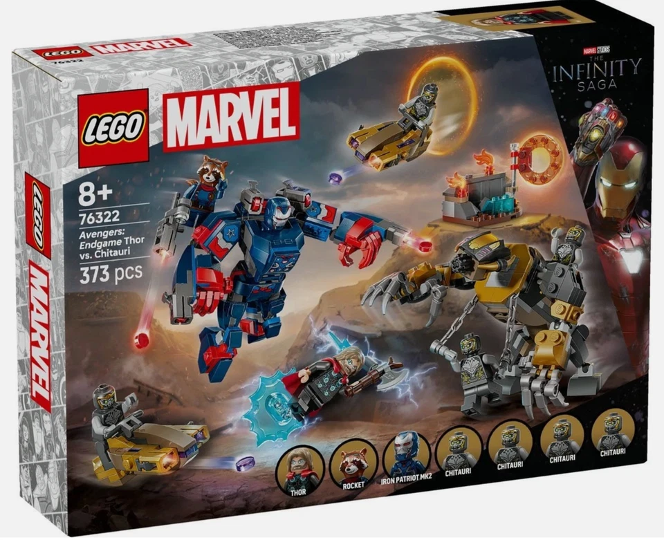 LEGO Marvel Avengers Endgame Thor vs Chitauri 76322 NEW 2025 #5 - Image 1 of 1