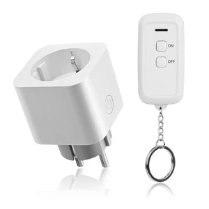 DEWENWILS Funksteckdosen mit Fernbedienung, 30M Reichweite, Weiß, 16 A 3680W - Bild 1 von 10