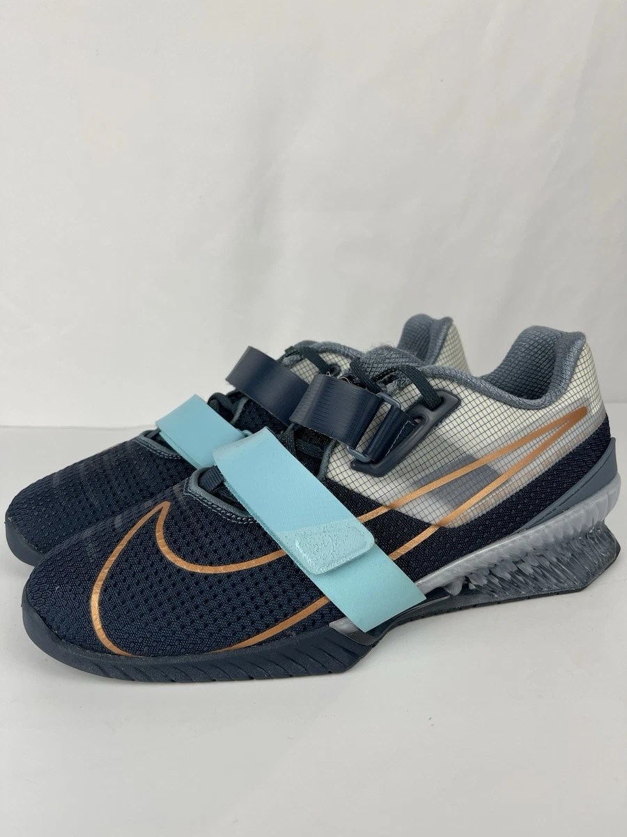 Nike Romaleos 4 Deep Ocean Ozone Blue for Sale | Authenticity
