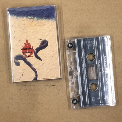 MASSIVE ATTACK Cassette Tape 90s Trip Hop Downtempo UK ONLY EP RELEASE - Image 1 of 4