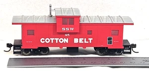 HO Scale Atlas Cotton Belt SSW St. Louis Southwestern Extended Vision Caboose 45 - Picture 1 of 5