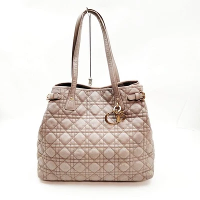 NO TARIFF Christian Dior Tote Bag Gray Coated Canvas 3292765 - Image 1 of 4