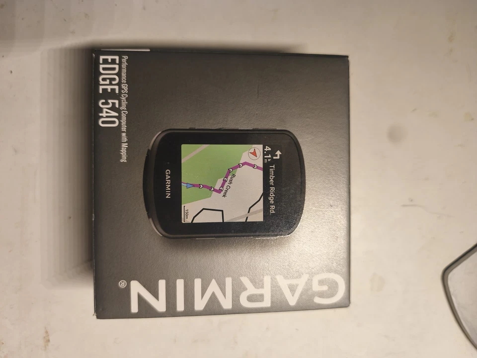 Garmin Edge 540 Solar GPS Fahrradcomputer, Schwarz - Bild 1 von 4