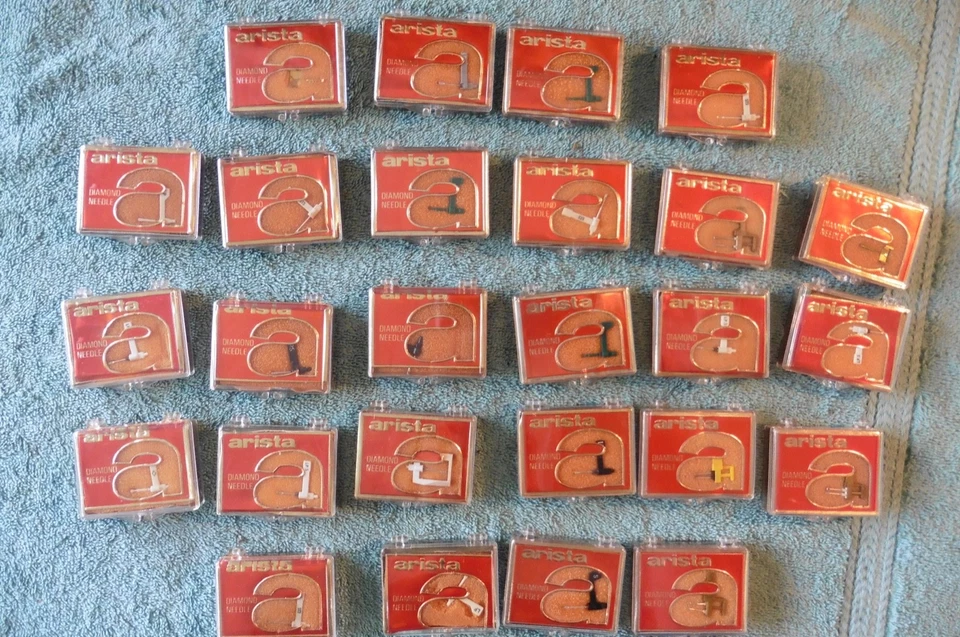 26 Arista Diamond Needle Record Player Phonograph Stylus AR-2D Astatic .7mil VTG - Image 1 of 4