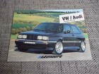 Zender VW Audi Tuning Golf Passat 200 80 Prospekt Brochure 1987 Deutsch selten