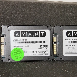Lot of 3 Avant 2.5 Inch 120GB SSDs - Picture 1 of 5
