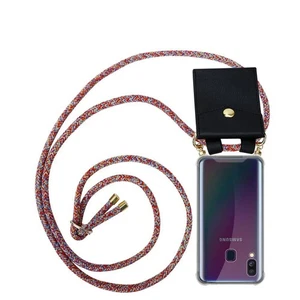 Funda para Samsung Galaxy A40 Silicona Protección Teléfono Cubierta Collar - Imagen 1 de 9