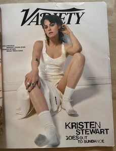Variety Magazine January 2024 Kristen Stewart Steven Soderbergh - Picture 1 of 7