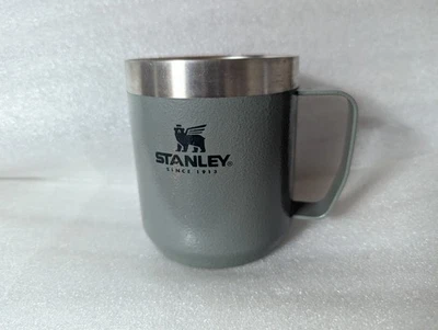 STANLEY Green Camp Mug [ NO LID INCLUDED !! ] Metal Coffee Cup 12oz Stainless - Image 1 of 4