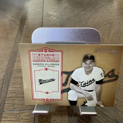 Harmon Killebrew 2004 Donruss Studio Heritage SP /999 #SH-9 - Twins - Image 1 of 2