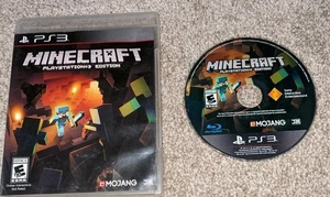 SONY PlayStation 3 PS3 MINECRAFT PLAYSTATION 3 EDITION Pre-owned MOJANG - Picture 1 of 4