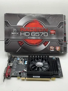 XFX Radeon HD 6570 1GB GDDR3 PCIe HDMI DVI Graphics Video Card HD-657X-ZDFR V7.0 - Picture 1 of 14