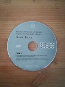 DVD Mercedes Navigation Audio 50 APS NTG2.5 ESPANA FRANCE ITALIA PORTUGAL 2010