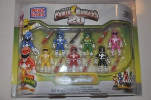 Mega Bloks Mighty Morphin Power Rangers Collector Pack MMPR 20th Anniversary New - Picture 1 of 4