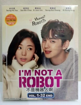 DVD Korean Drama I'M NOT A ROBOT Vol. 1-32END English Subtitle All Region - Image 1 of 4