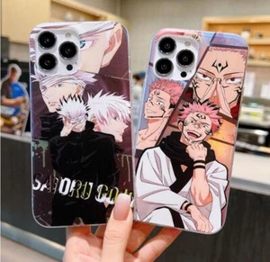 Anime Jujutsu Kaisen Phone Case For Apple iPhone 11 12 Pro 13 14 Max Soft Cover - Zdjęcie 1 z 12