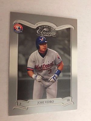 2003 Donruss Classics #25 - Jose Vidro - Montreal Expos - Image 1 of 2