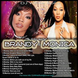 DJ White Rock The very best of Brandy & Monica - Picture 1 of 1