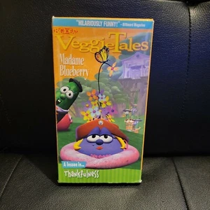 VeggieTales Madame Blueberry (VHS,1993) Slip Sleeve - Picture 1 of 4