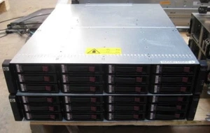 HP StorageWorks MSA2000 with 12x 300GB 15K SAS HDD, PSU, AJ751A I/O Controller - Afbeelding 1 van 12