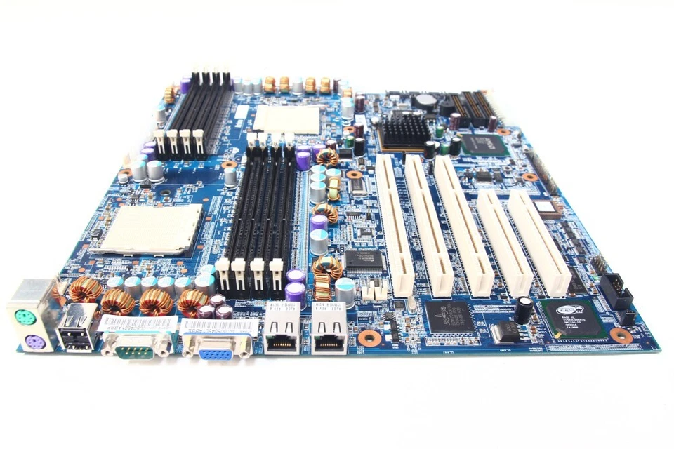 Arima HDAMA AMD Opteron Dual Socket 940 SSI Server Board IDE SATA VGA LAN - Image 1 of 1
