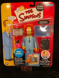The Simpsons World of Springfield  Figure -  Danny DeVito as Herb Powell - Picture 1 of 3