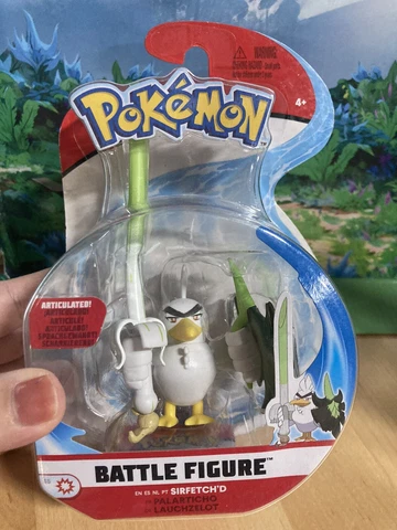 Pokemon Battle Figure Sirfetch'd Articulated Scaled Battle Ready - NEW Cover