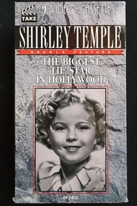 Shirley Temple - Double Feature The Biggest Lil' Star in Hollywood VHS - Picture 1 of 2