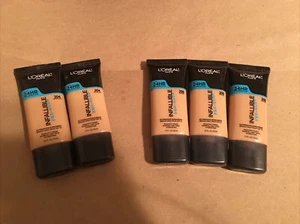 5 pcs of loreal Infallible pro glow foundation 3/206 & 2/204 as picture - Picture 1 of 3