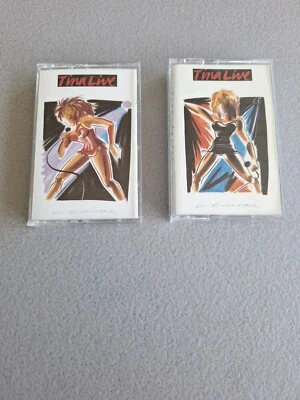 Tina Turner- Tina Live in Europe (USED-vintage double cassette set) - Image 1 of 4