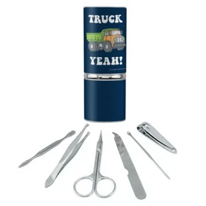 Truck Yeah Funny Humor Manicure Pedicure Grooming Beauty Care Travel Kit - Picture 1 of 4