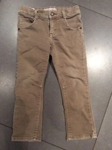 Genuine Kids From OshKosh Skinny Fit Tan Jeans Size 4T - Picture 1 of 6