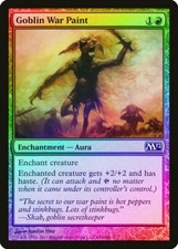 Goblin War Paint FOIL Magic 2012 / M12 NM Red Common MAGIC MTG CARD ABUGames
