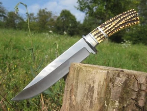 Cuchillo de caza 30 cm cuchillo cuchillo Couteau cuchillo de arbusto machete Coltello Cuchillo J101 - Imagen 1 de 3